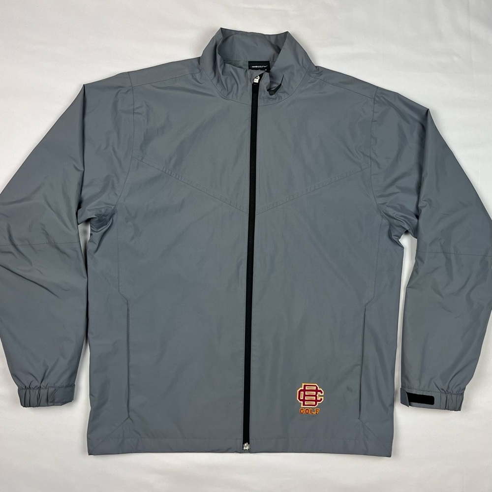Nike Golf Storm Fit Bethune Cookman Mens Windbreaker Rain Jacket Medium Grey A6